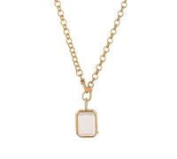 FWJUNHUYC Vintage personality picture box pendant with adjustable DIY design, hollow transparent box pendant