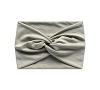 FWJUNHUYC Wide-fitting cross-knotted headband in solid color stretch sports headband for women