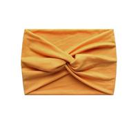 FWJUNHUYC Wide-fitting cross-knotted headband in solid color stretch sports headband for women