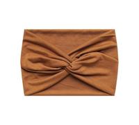 FWJUNHUYC Wide-fitting cross-knotted headband in solid color stretch sports headband for women