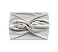 FWJUNHUYC Wide-fitting cross-knotted headband in solid color stretch sports headband for women