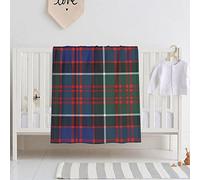 FWJZDSP Baby Blanket for Boys Girls, Clan Macdonald of Clanranald Tartan Super Soft Comfy Toddler Baby Newborn Double Layer Blanket Shower Gifts for Stroller & Crib 30 x 40 Inch