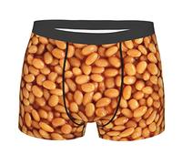 FWJZDSP Baked Beans Mens Boxer Briefs Underwear Breathable Stretch Boxer Trunk
