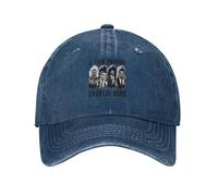 FWJZDSP Charlie Kirk A True Patriot Hat Adjustable for Men and Women Navy Blue