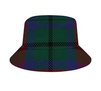 FWJZDSP County Mayo Irish Tartan Bucket Hats Sun Cap Packable Outdoor Fashion Fisherman's Hat for Women and Men