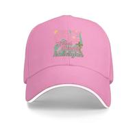 FWJZDSP Hard Fought Hallelujah Hats Funny Christian Baseball Cap Pink