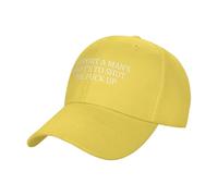 FWJZDSP I Support A Mans Right'S to Shut TheUp Baseball Hat Adjustable Low Profile Dad Hat for Men Women,Black