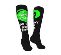FWJZDSP Lymphoma Cancer Awareness Socks for Men Women Casual Short Socks Sport Socks Comfort Tube Stockings