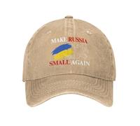 FWJZDSP Make Russia Small Again Denim Hat Retro Golf Hat Washed Distressed Baseball Cap