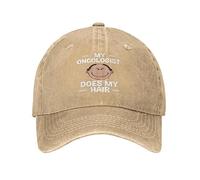 FWJZDSP My Oncologist Does My Hair Hat Baseball Cap Trucker Hat for Women Men Natural