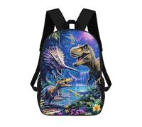 FWJZDSP Prehistoric Dinosaur Jungle Travel Backpack Lightweight Everyday Pack Water Resistant Laptop Bag for Men17in