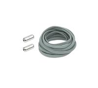 FWORUAIS 1 Pairs Elastic Shoe Laces, No Tie Elastic Shoe Laces for Adults/Kids Trainers, Sneakers, Running Shoes, Easy to Install(Grey)