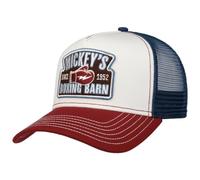 FWS Boxing Barn Trucker Cap Men - Baseball mesh Snapback, with Peak, Peak Spring-Summer - One Size Blue-White