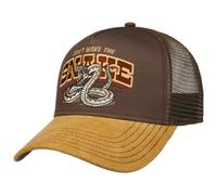 FWS Don´t Wake The Snake Trucker Cap Basecap Baseballcap Truckercap Meshcap Men - Snapback, with peak, peak Spring-Summer - One Size brown