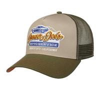 FWS Greaser Joe's Trucker Cap Men - Baseball mesh Snapback, with Peak, Peak Spring-Summer - One Size Olive