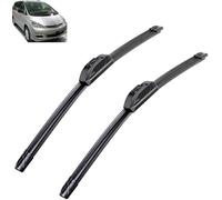 FWSHEN Automotive Wiper Blades for Toyota Previa Estima Tarago XR30 XR40 2000-2005 Front Wipers Replacement Kit Windscreen Front Window Windshield Brushes Cutter Accessories
