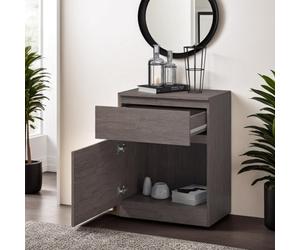 Fwstyle 1 Door 1 Drawer Rustic Oak Multi Storage Unit