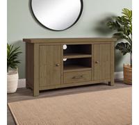 Fwstyle 2 Door 1 Drawer Solid Pine Tv Unit