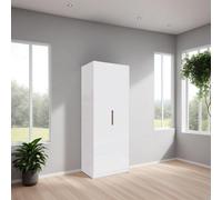 Fwstyle 2 Door Double Wardrobe Click Assembly White Gloss
