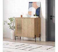 Fwstyle 2 Door Sideboard Cabinet Sapphire Oak Modern Design