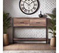 Fwstyle 2 Drawer Console Table Hallway Furniture Industrial Design