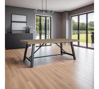 Fwstyle 2M Dining Table Solid Pine Modern Design