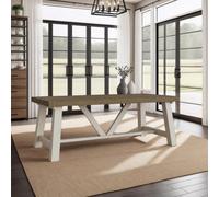 Fwstyle 2M Solid Reclaimed Pine Dining Table
