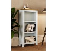 FWStyle Taberno Oak 3 Tier Bookcase - Linen