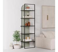 Ash Green Bookcase Corner Book Shelf