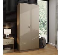 Fwstyle Promo 2 Door Double Wardrobe Putty In Beige Beige One Size
