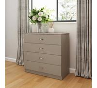 Fwstyle Promo 4 Drawer Chest Of Drawers Putty In Beige Beige One Size