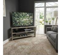 Fwstyle Promo Sage Green Corner Tv Unit (H) 45 (W) 110 (D) 36Cm