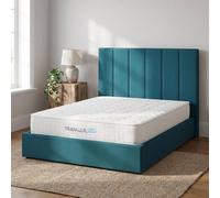 Fwstyle Siesta Pocket Sprung Uk Standard Double Mattress 22Cm Thick In White White