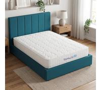 Fwstyle Siesta Pocket Sprung Uk Standard King Size Mattress 22Cm Thick In White White