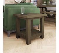 FWSTYLE Solid Natural Reclaimed Pine Lamp/side Table