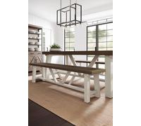 Fwstyle Solid Pine 1.8M Large Dining Room Bench Handmade In Brown Brown One Size