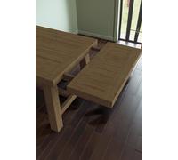 Fwstyle Solid Pine Dining Table Extension Leaf In Brown Brown One Size