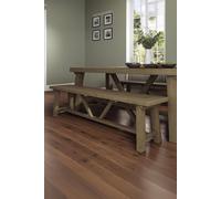 Fwstyle Solid Reclaimed Pine 1.8M Dining Room Bench In Brown Brown One Size