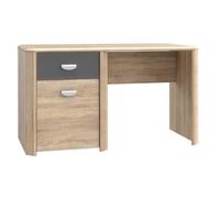 FWSTYLE Somoma Oak And Grey Dressing Table Desk