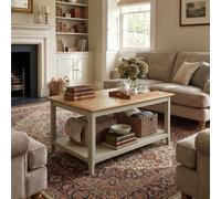 Fwstyle Taberno Coffee Table Sage Green Oak Modern Living Room Table Green