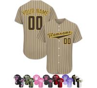 FwSYouMAI Custom Baseball Jersey Personalised Printed Teamname Number Customised Shirts Sport Uniform for Men,Women,Youth