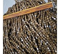 FWTXZTER Wood Beaded Curtain, 90 Strands Wooden Bead Curtain (Coffee Brown)