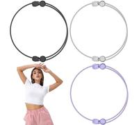 FWUNYVN 3 Pcs Adjustable Tuck Band, Shirt Bands for Tucking, Sweater Band Tuck Elastic Belt, Tuck Band for Cropping Shirts and Sweater, Shirt Cropping Band for Men Women Gift (Size:Small)