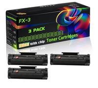 FX-3 Compatible for Canon Toner Cartridges with Chip Laser Class 300 6000 Laser Fax L260 Multipass L60 Laser Class Printers (3 Pack Black)