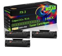 FX-3 Compatible for Canon Toner Cartridges with Chip Laser Class 300 6000 Laser Fax L260 Multipass L60 Laser Class Printers (3 Pack Black)