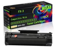 FX-3 Compatible for Canon Toner Cartridges with Chip Laser Class 300 6000 Laser Fax L260 Multipass L60 Laser Class Printers (1 Pack Black)