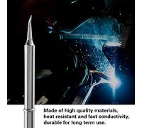 FX 951 Tips T12 Soldering Station T12 Series Soldering Iron Tips Materials Crafted with Using High Qua Solder Welding Tool Replacement Tips for FX 951 Rework Station