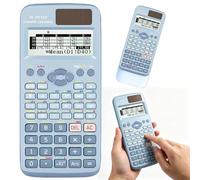 FX-991EX Scientific Calculator, Advanced Scientific Calculator with 552 Functions, Portable Scientific Calculator with 10+2 Screen Displays for Students, Teachers, Business, School, Office, Blue