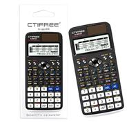 FX-991EX Scientific Calculator, Engineering Scientific Calculator with 552 Functions and 2-Line LCD Display, 10+2 Digits Written Display Calculators for School Students, Teachers and Business (Black)