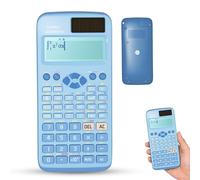 FX-991EX Scientific Calculator with 552 Functions, Advanced Scientific Calculator with 10+2 Screen Displays for Students, School, Office, Business Home Daily Use (Blue)